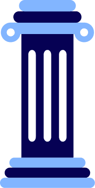 Blue Court pillar