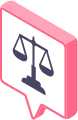 Court balance message floating